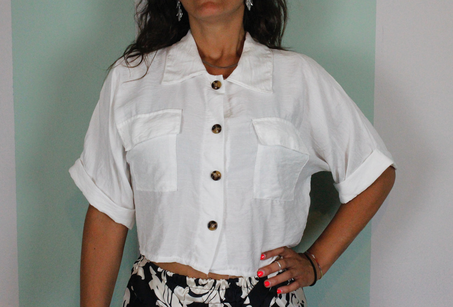 Camicia Crop Malaga