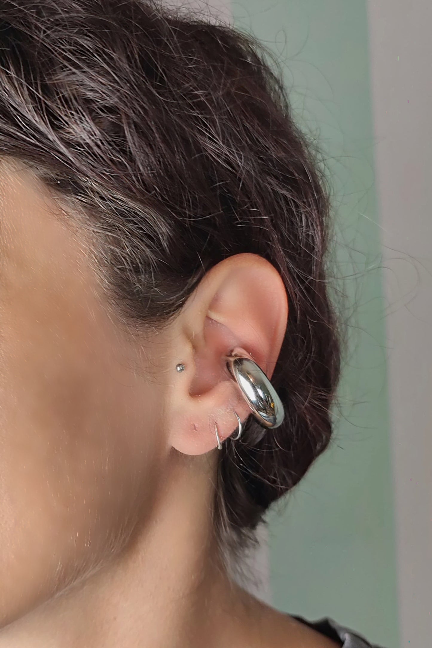 Earcuff Big Silver