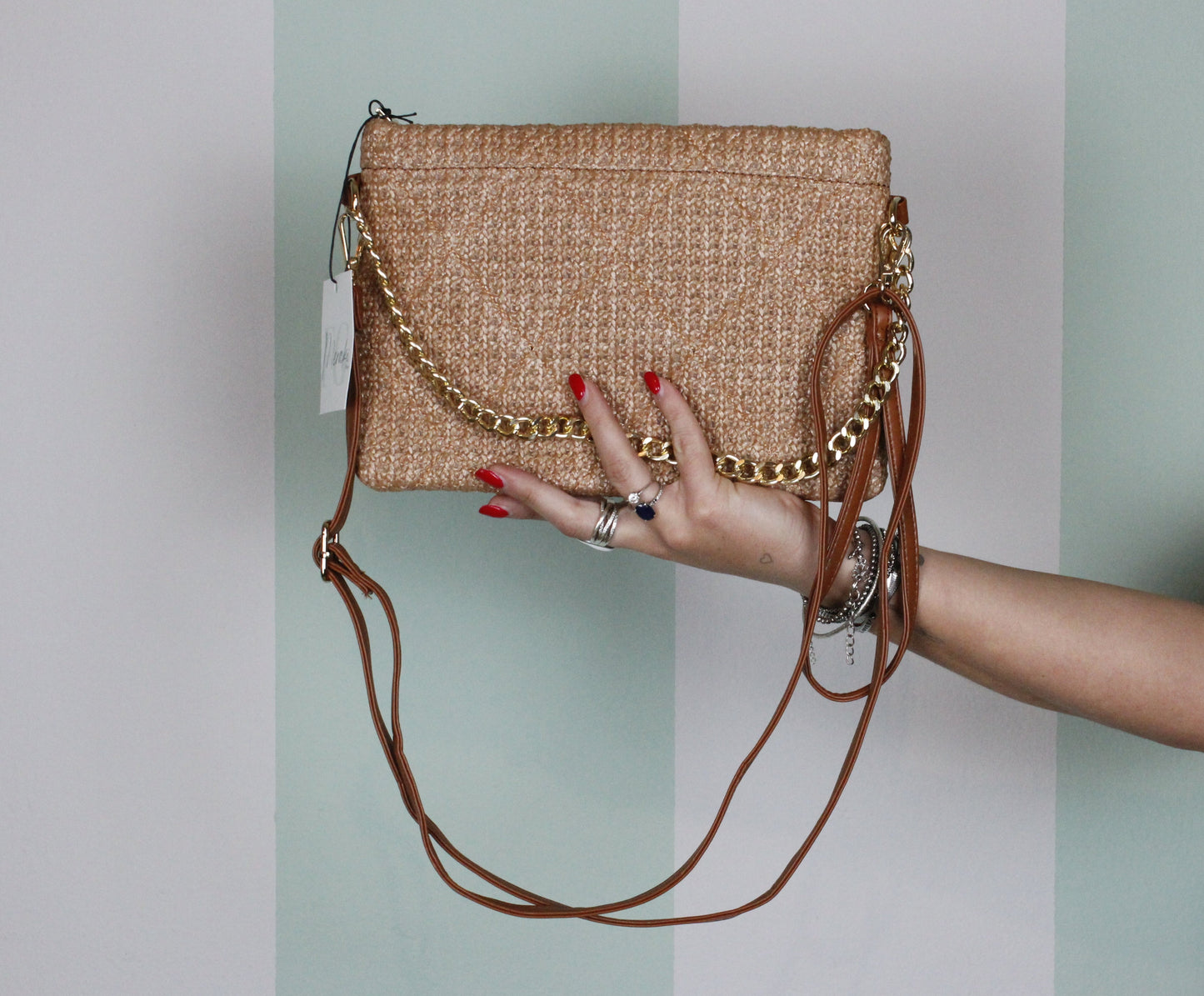 Pochette Rafia