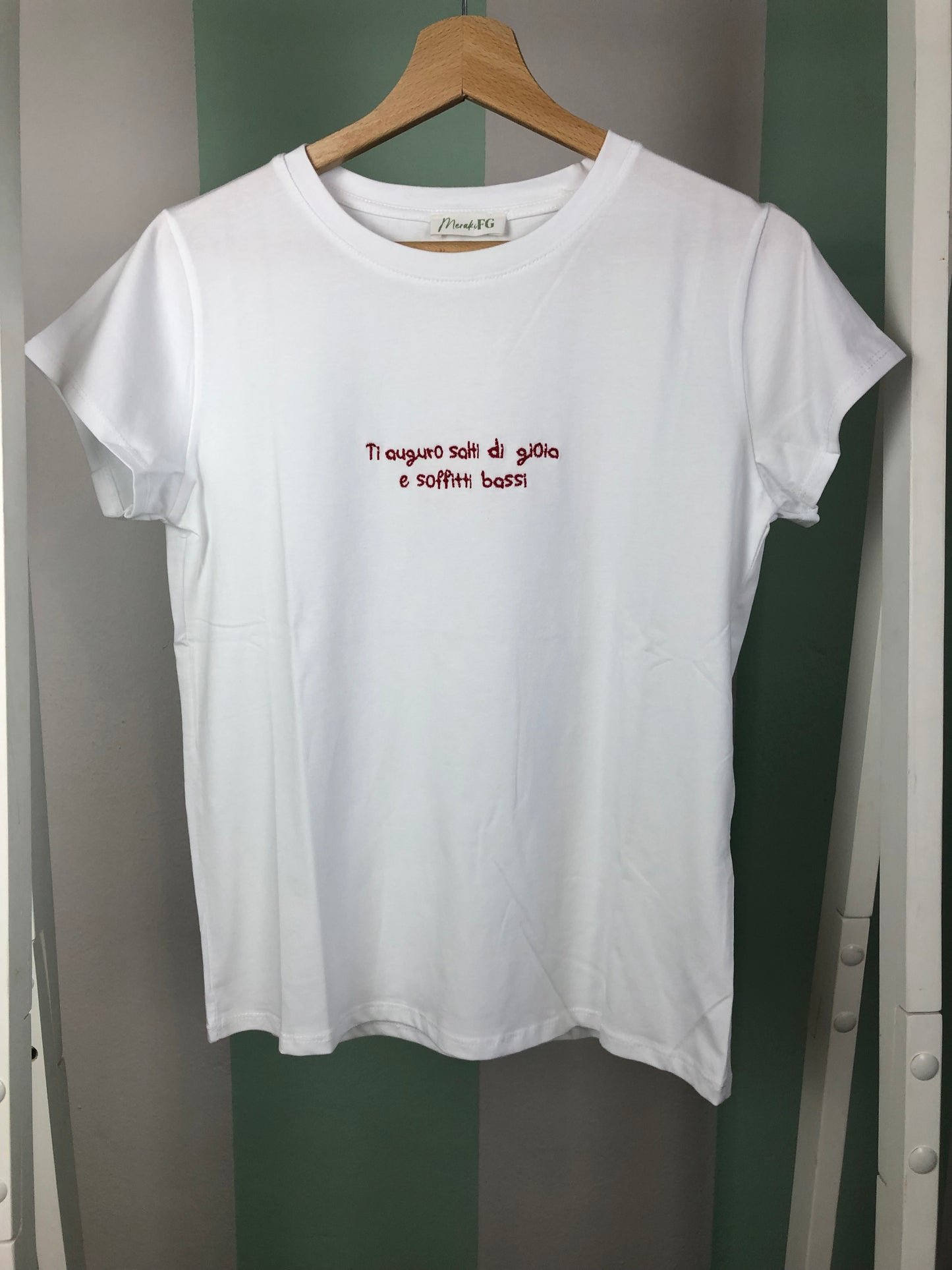 T-Shirt Ti Auguro Salti di Gioia e Soffitti Bassi