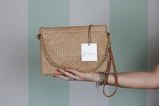 Pochette Rafia